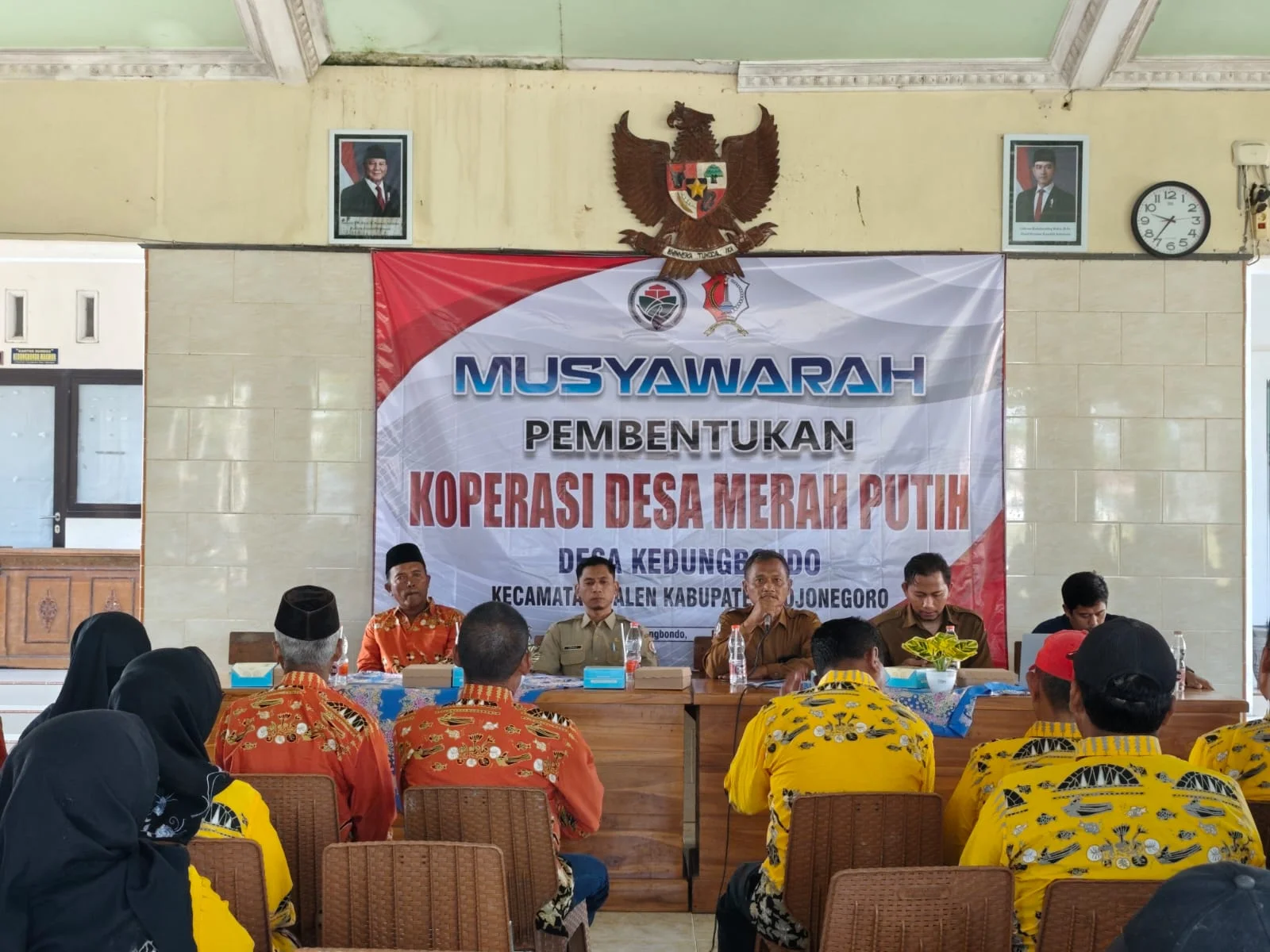 Foto 4 album Musyawarah Desa Khusus tentang pembentukan KDMP Desa Kedungbondo